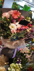 축하로맨틱꽃다발/부산지역꽃배달