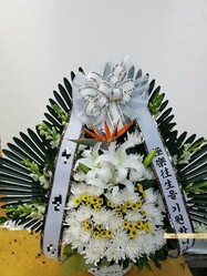 근조바구니 국화꽃바구니/장례식장,49제국화꽃바구니