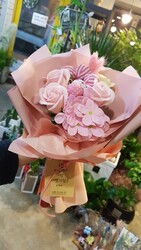 핑크비누꽃 사탕부케 귀엽고 앙증맞은 사탕꽃다발/기장 강서구 화명동 배송제외지역입니다