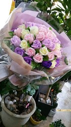 퍼플비누꽃꽃다발(45송이)/부산지역만배송이가능합니다(기장 강서구제외입니다)
