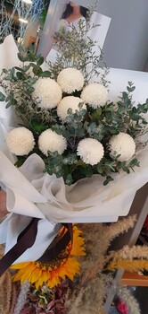 퐁퐁/폼폰 국화꽃다발/부산지역꽃배달/기장 강서구 화명동 배송제외지역입니다