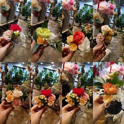 코사지,부토니아,가슴에 다는꽃*********배송비 별도 상품입니다*********************