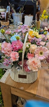 부모님사랑합니다/카네이션꽃바구니/부산지역꽃배달