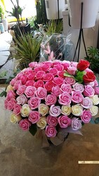 80송이 로맨스비누꽃꽃바구니/부산지역만배송이가능합니다(강서구기장제외입니다)