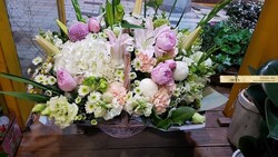 49제꽃바구니/근조바구니/추모애도꽃-부산지역만배송이가능합니다/기장강서구제외