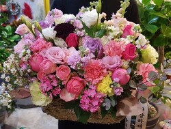 감사,축하 꽃바구니/기념일,생일축하꽃바구니인사 방문 선물/부산지역꽃배달