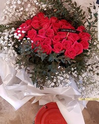 30송이장미꽃다발/부산지역꽃배달/기장강서구제외입니다